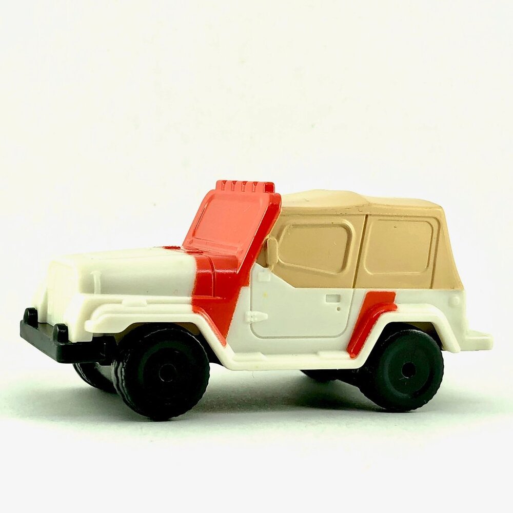 Jurassic Park Jeep Wrangler Dinosaur Tracker Burger King Toy Car 2013 Jungle